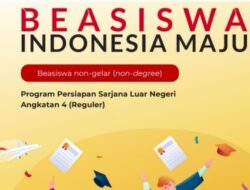 Link Daftar Beasiswa Indonesia Maju: Kesempatan Emas Melanjutkan Studi ke Jenjang Lebih Tinggi