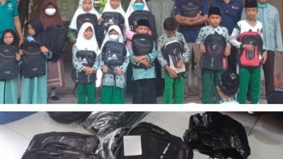 Lengkapi Data Akurat!, SAPANA Bagikan Tas Sekolah Untuk Anak Yatim: Stok Terbatas