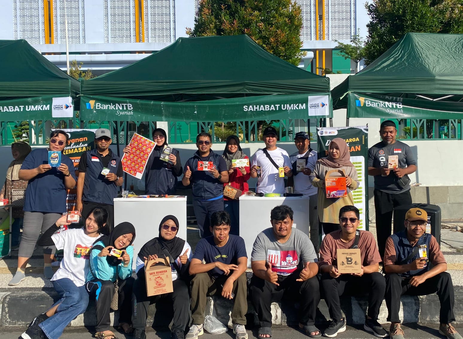 BKPD NTB Jemput Bola di CFD Udayana, Bantu IKM Upgrade Kemasan Gratis